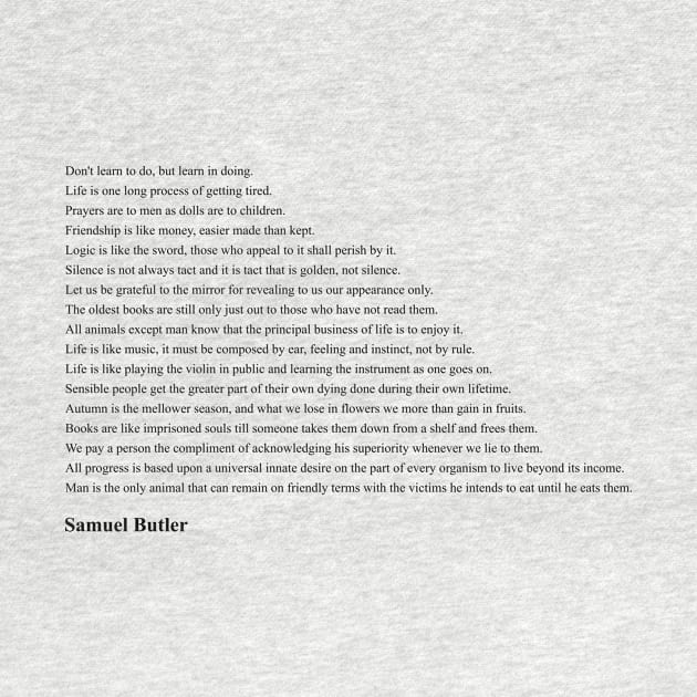 Samuel Butler Quotes by qqqueiru